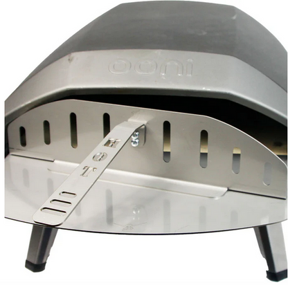 Sportello per forno Ooni Koda 12 con estensione, deflettore, scudo termico, porta per il calore, Speed Door, Heat Trapper