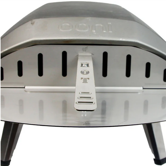 Sportello per forno Ooni Koda 12 con estensione, deflettore, scudo termico, porta per il calore, Speed Door, Heat Trapper