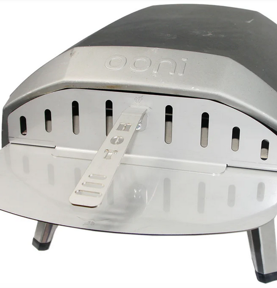 Sportello per forno Ooni Koda 12 con estensione, deflettore, scudo termico, porta per il calore, Speed Door, Heat Trapper