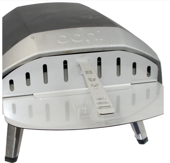 Sportello per forno Ooni Koda 12 con estensione, deflettore, scudo termico, porta per il calore, Speed Door, Heat Trapper