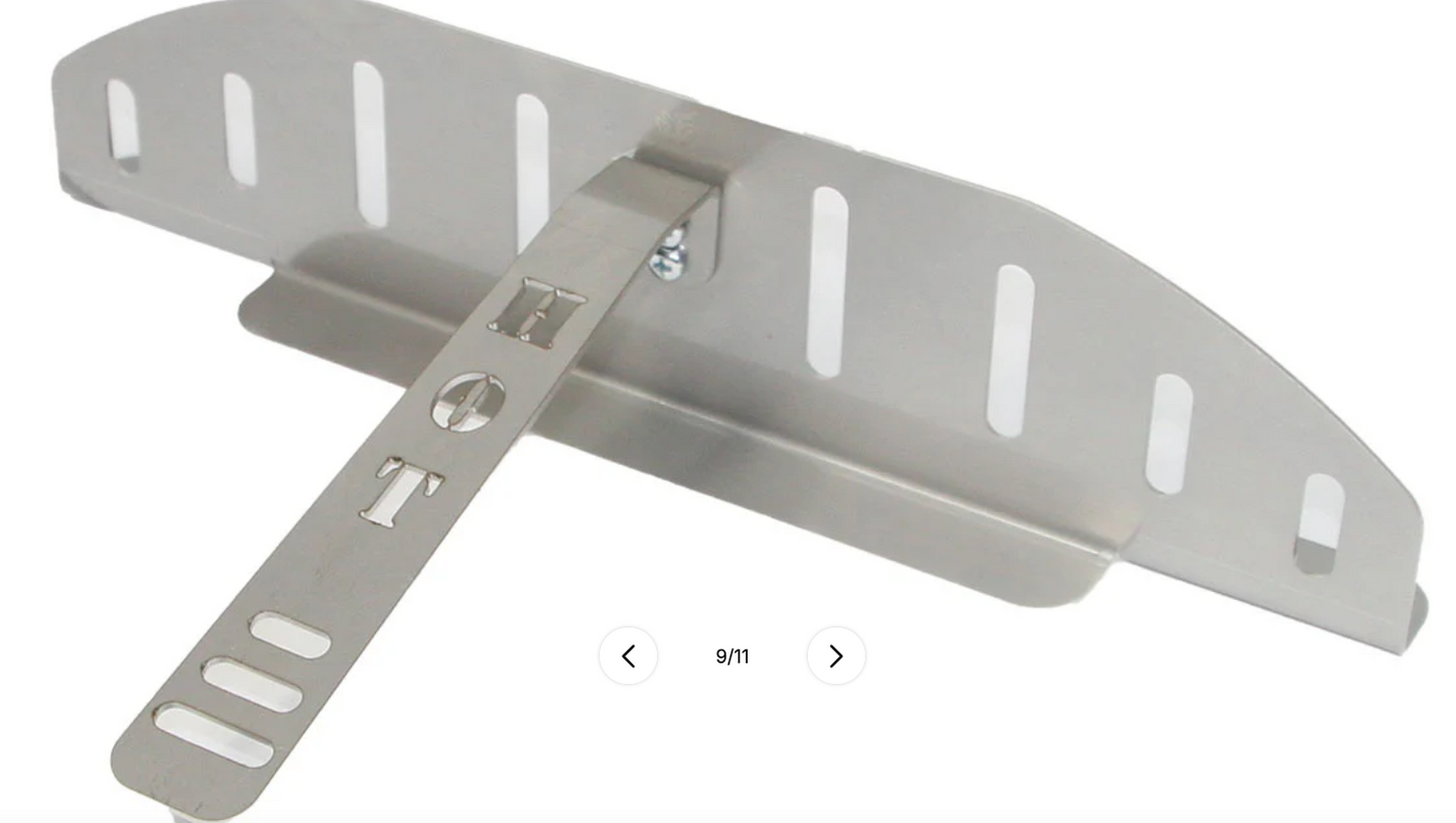 Sportello per forno Ooni Koda 12 con estensione, deflettore, scudo termico, porta per il calore, Speed Door, Heat Trapper